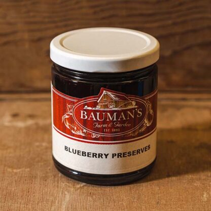 Blueberry Preserves Jam at Bauman