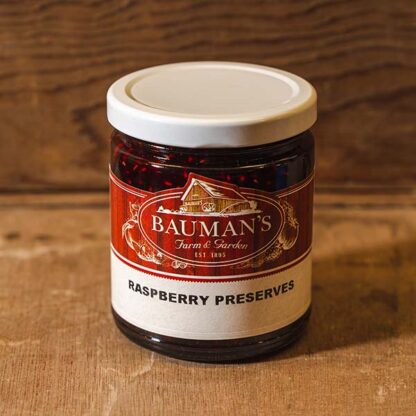 Raspberry Preserves Jam at Bauman