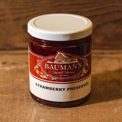 Strawberry Preserves Jam at Bauman