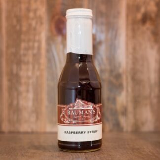 Raspberry Syrup by Bauman Farms