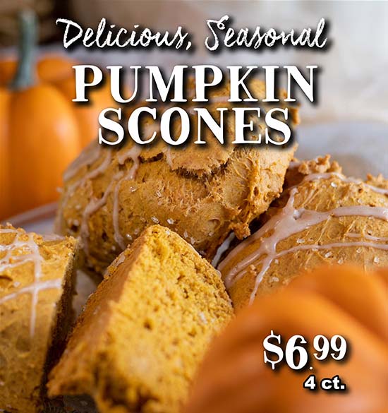 Pumpkin Scones - Delicious, Seasonal