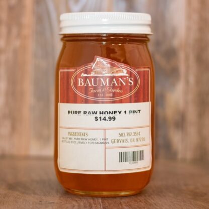 Honey Pint - Pure & Raw by Bauman Farms