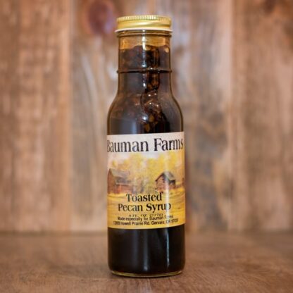 Toasted Pecan Syrup by Bauman Farms