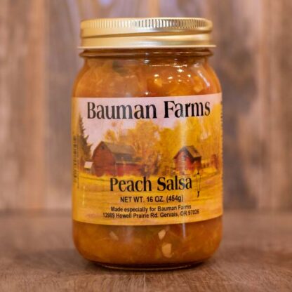Peach Salsa from Bauman Farms