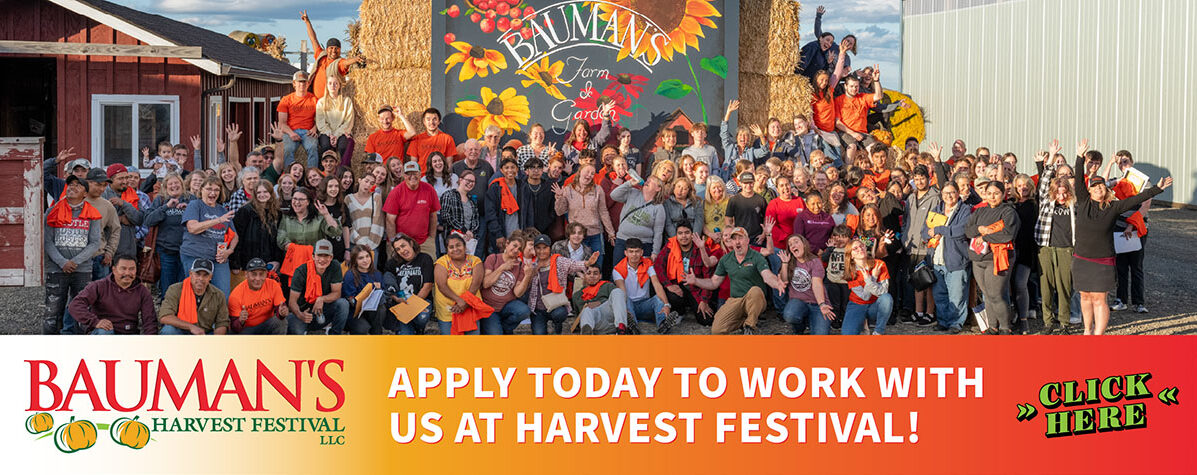 Apply to Work at Harvest Festival 2025