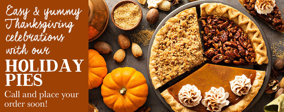 Order your Thanksgiving pies