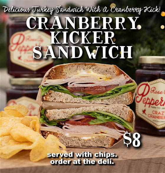 Cranberry Kicker Sandwich