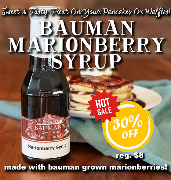 Marionberry Syrup