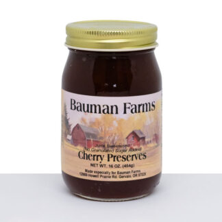 Preserves No Sugar Added Cherry Jam from Bauman's Farm & Garden