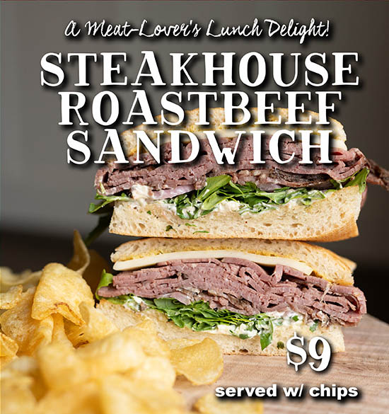 Steakhouse Roast beef Sandwich