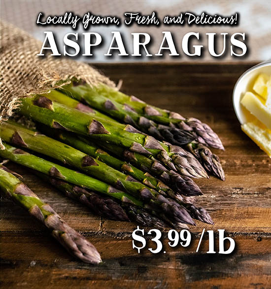 Fresh Locally Grown Asparagus