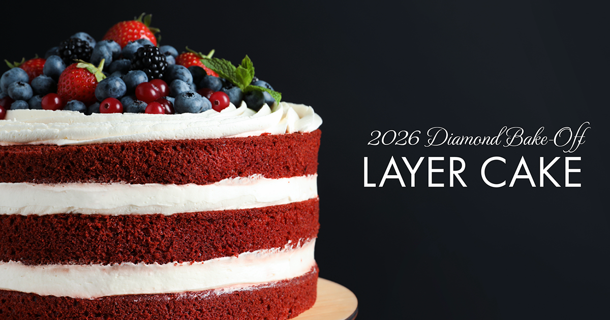2026 Diamond Bake Off Layer Cake