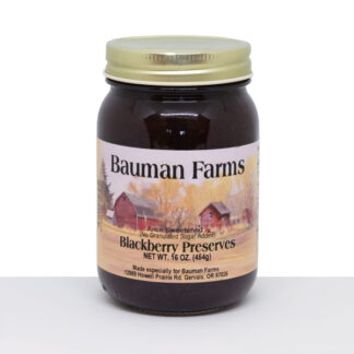 Blackberry No Sugar Added Preserves Jam from Bauman's Farm & Garden