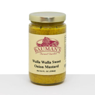Walla Walla Sweet Onion Mustard from Bauman's Farm & Garden