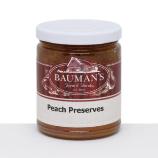 Peach Preserves Jam from Bauman's Farm & Garden