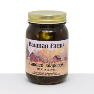 Pickled Candied Jalapenos from Bauman Farms