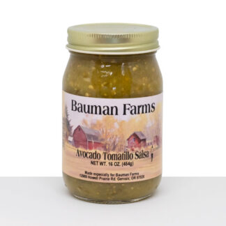 Avocado Tomatillo Salsa from Bauman's Farm & Garden