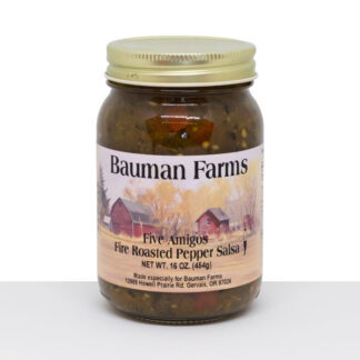 Five Amigos Fire Roasted Pepper Salsa from Bauman's Farm & Garden
