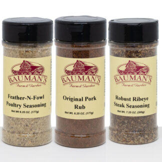 Seasonings from Bauman's Farm & Garden